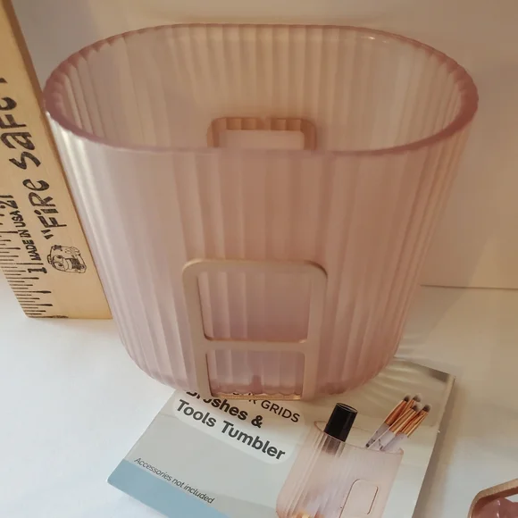 Pink Storage Organizer Set, with Gold Metal - Picture 7 of 13